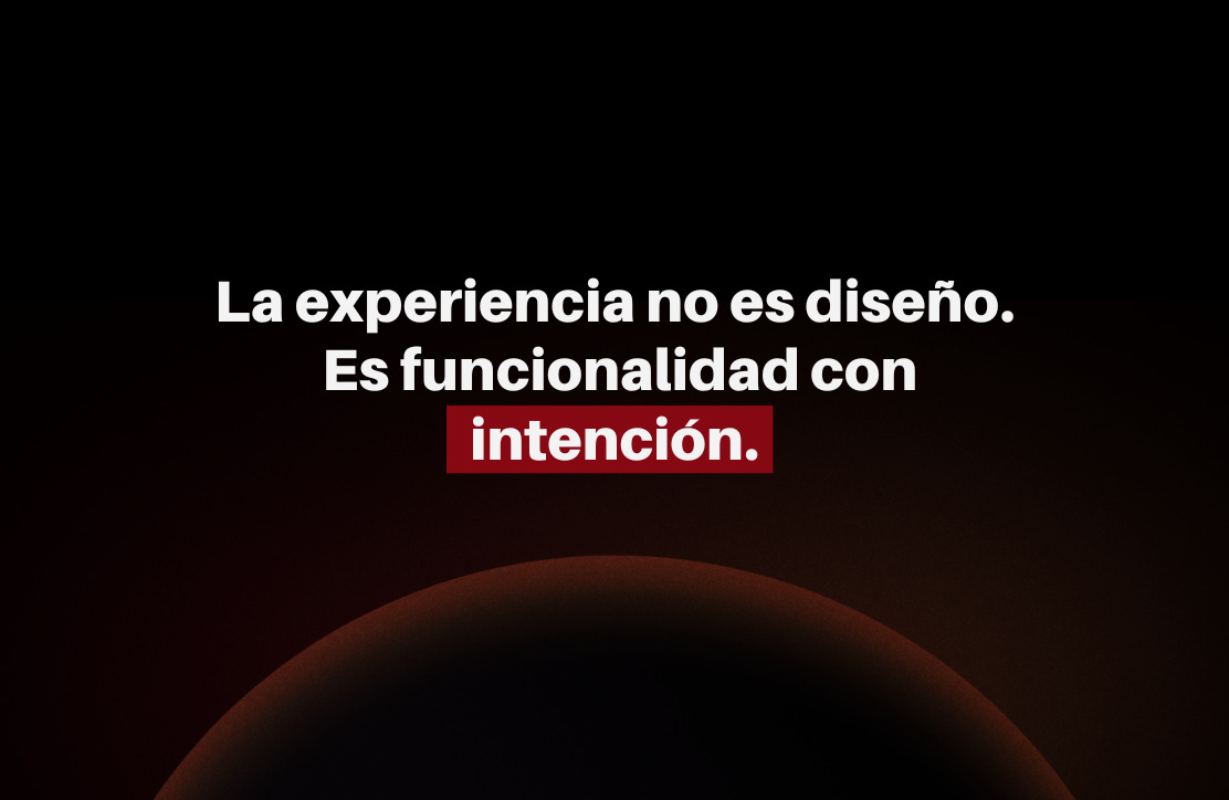 Experiencia del usuario