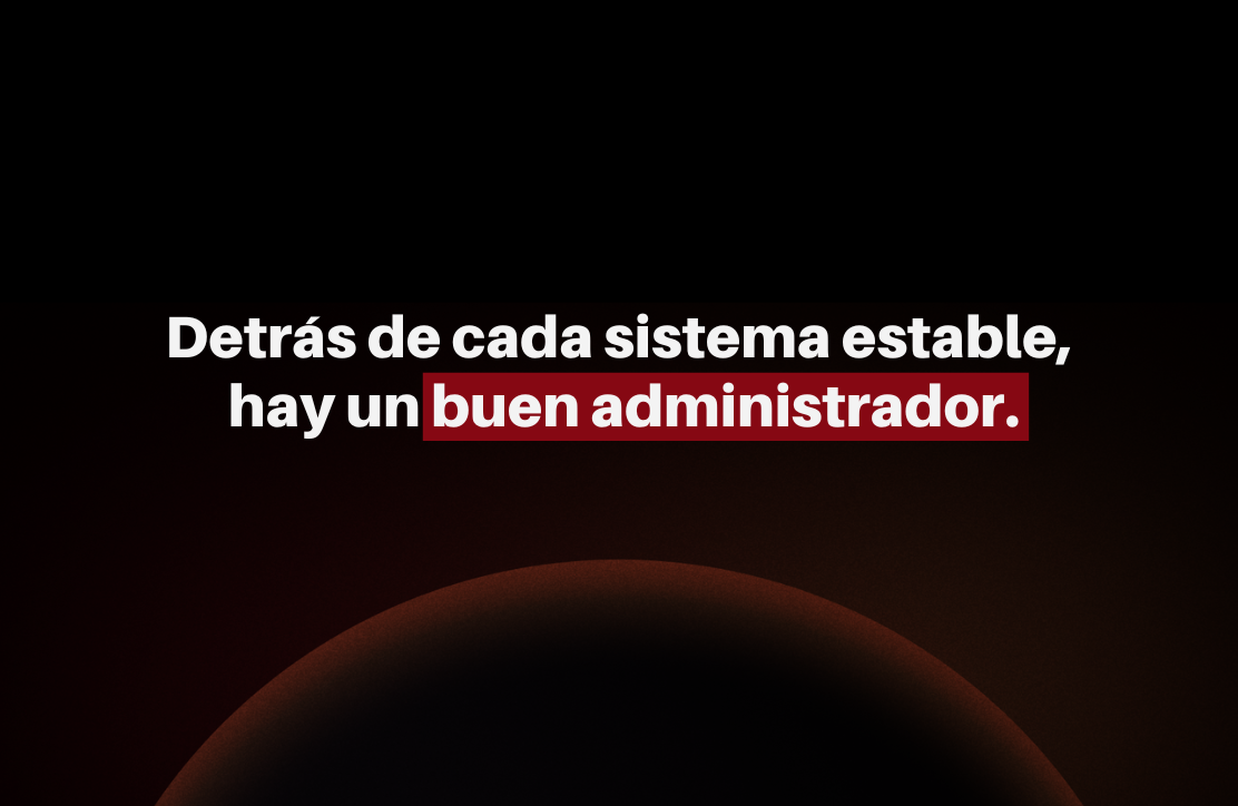 ¡Feliz día del Administrador de Sistemas Informáticos!